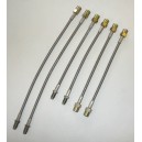 BMW E30 sauf IX  Kit durites de frein aviation
