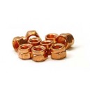 Ecrou cuivre 10mm x 1.5 