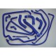 PEUGEOT 309 GTI 16 Kit 11 durites eau silicone REDOX