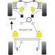 PSA Peugeot 306  Kit Silent bloc Dur