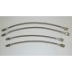 RENAULT 21 TURBO Kit durites de frein aviation
