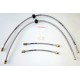 RENAULT MEGANE 2 RS / R26 (03-05) Etriers BREMBO Kit durites de frein aviation