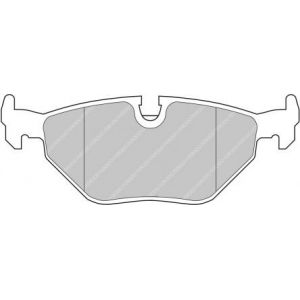 Plaquettes FERODO BMW SERIE 5 E34/SERIE 7 E32/M3/M5/M535/Z3 CAB/Z3 COUPE/JAGUAR SOVEREIGN/XJ12/XJ6/XJR-S/XJS/XK8