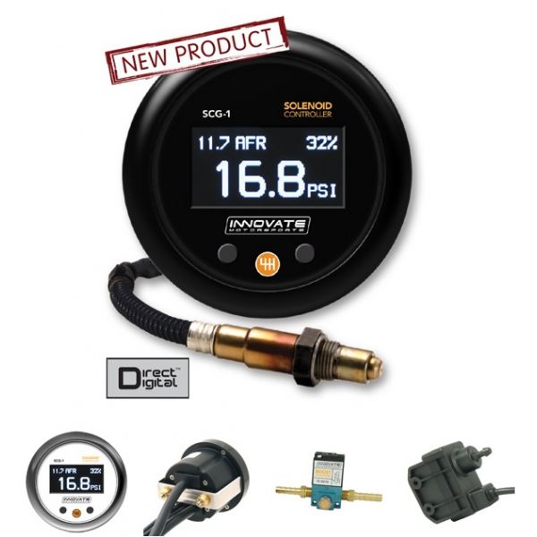 Manomètre Innovate SCG1 AFR et pression turbo avec boost controler