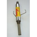 Silencieux Groupe N inox RC RACING IRESA PEUGEOT 205 GTI 84-91