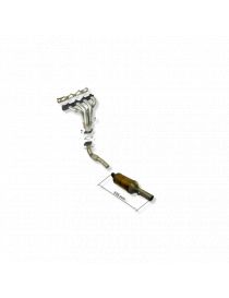 RC RACING stainless steel manifold with connecting pipe, reference CE191TE191A/p