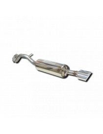 RC RACING referentie ET180-1 ovale roestvrijstalen uitlaatdemper