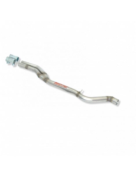 RC RACING référence TI-420S Intermédiaire échappement inox