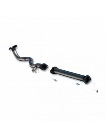 MITSUBISHI LANCER EVO8/EVO9 2.0 16V TURBO Tubo Decat / Tubo Decat acciaio inox RC RACING