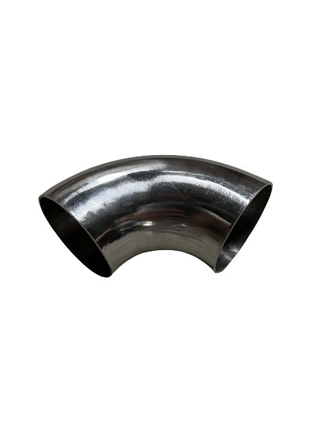 Coude inox 90° 3D diamètre 60.3mm épaisseur 1.5mm finition polie