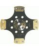 Disque d'embrayage renforce rigide metal fritte SACHS Performance diametre 240mm, 20 cannelures