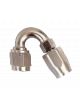 Raccord coudé 150° pour durite DASH (AN) tressée inox