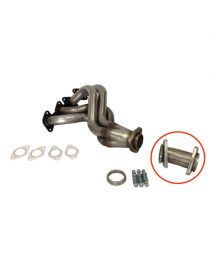 VOLKSWAGEN GOLF II 1.8 16V 129cv 02/86-10/91 Collecteur 4 en 1 avec tube de connexion inox RC RACING