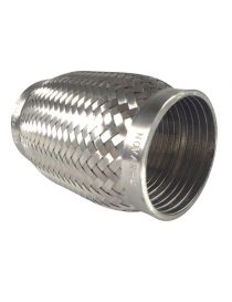 Diamètre 63mm Longueur 152mm Flexible échappement inox