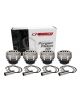 Pistons forgés 2.3/2.4L 16v 4G63 7-bolt équipé vilebrequin 4G64 Mitsubishi