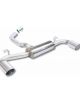 Silencieux Arrière Inox RC RACING Ford Focus MK4 ST 2.3 280CV 18+