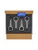 Bielles forgées Honda K20C 2.0 16v i-VTEC turbo (Civic Type R FK8) pour pistons forgés