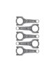 Bielles forgées Audi 2.2L 20V AAN-ABY-3B-ADU pour pistons forgés