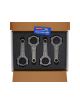 Bielles forgées Ford Focus RS & Volvo white block 2.0 / 2.5 20V turbo (JZDA / B5254T) pour pistons forgés