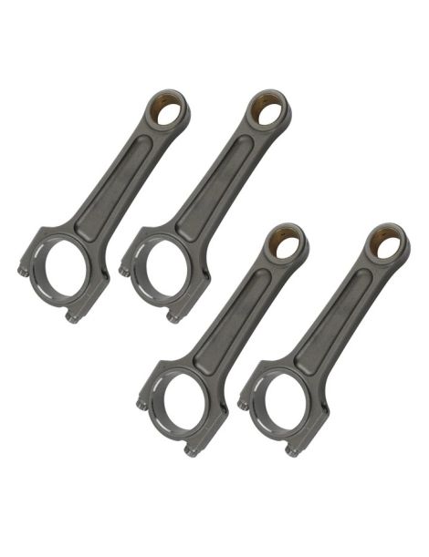 Bielles forgées longues Mitsubishi 2.0 16v 4G63 6 boulons axe 22 mm entraxe 156 mm pour pistons forgés