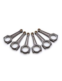 Bielles forgées Nissan VR38DETT 3.8 V6 24v biturbo (GT-R R35) axe 25,15 mm pour pistons forgés