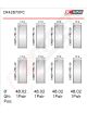Coussinets de bielles trimétal Honda B18C1 B18C2 B18C5 B18C7