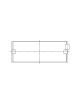 Coussinets de vilebrequin trimétal ACL Toyota 1RZ 2RZ 3RZ 2TZ