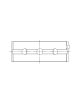 Coussinets de vilebrequin trimétal ACL Toyota 1RZ 2RZ 3RZ 2TZ