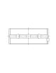 Coussinets de vilebrequin trimétal ACL Toyota 1RZ 2RZ 3RZ 2TZ