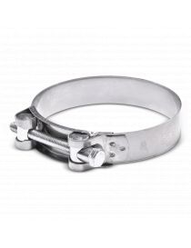 Collier inox renforcé NSB pour durite silicone diamètre intérieur 4,00" ou 100mm 