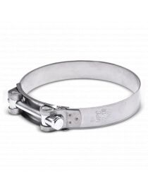 Collier inox renforcé NSB pour durite silicone diamètre intérieur 2,75" ou 70mm 