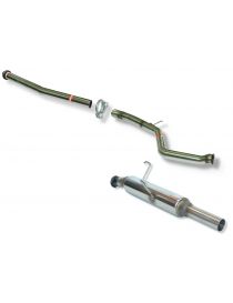 Décata inox PEUGEOT 206 1.1I, 1.4I -2000 avec collecteur RC RACING