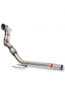 Tube afrique/ decatalyseur inox RC RACING reference KTS38