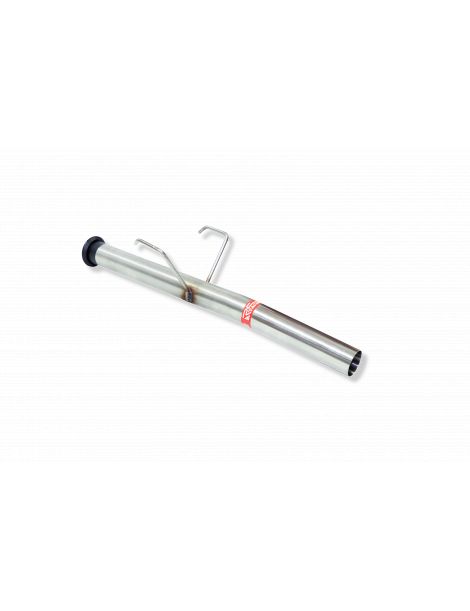 Silencieux tube inox RC RACING référence ET77-GA