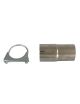 Conector hembra para tubo de 76 mm Ã¡ soldar borde con borde