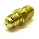 Aluminum oil restrictor for GT25, GT28R, GT28RS, GT30R, and GT35R - DASH4 connection (UNF-JIC 7/16"-20)