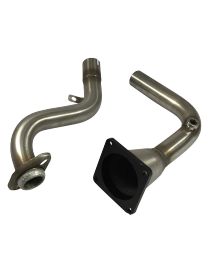 Tube afrique/ decatalyseur inox RC RACING reference TS279TE279