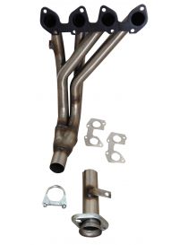 Collettore RC RACING 4 in 1 con tubo di collegamento in acciaio inox per motore CITROEN SAXO 1.6 8V 90 CV TU5JP 03/96-2000