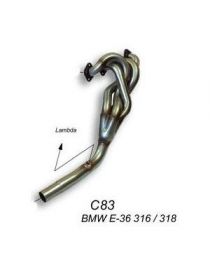 BMW 316 E36 COMPACT 1.6 8V 102cv 94-98 Collecteur échappement RC RACING
