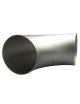 Gomito 3D a 90° in acciaio inox 304L, laminato e saldato, diametro esterno 88,9 mm, spessore 2 mm