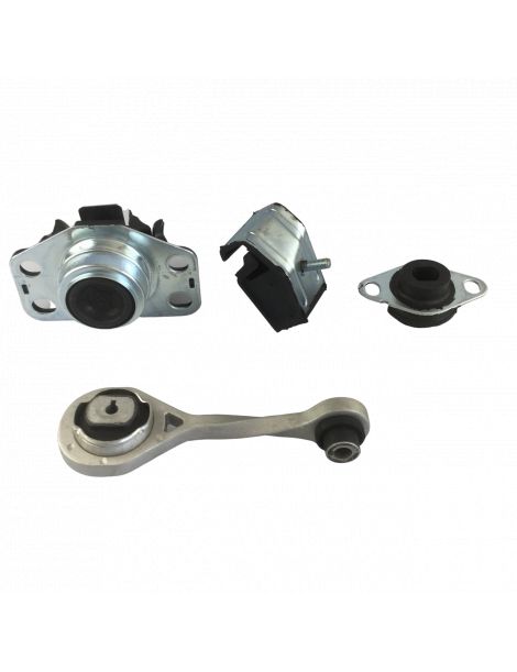 RENAULT CLIO II RS2 172cv 182cv Kit 4 BloccOS silenziosi ROHNCOR gomma rinforzata Gruppo N