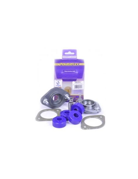BMW E36 Compact kit 2 strut mounts with stiff bushings POWERFLEX PERFORMANCE Rear shock absorbers with 10mm rod
