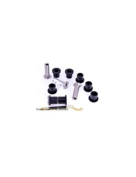 kit 4 silentblocks duros POWERFLEX BLACK SERIES Brazo trasero Ext+Int (regulable) para BMW E6 Compact