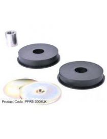 POWERFLEX BLACK SERIES Hard Bushings Rear Axle/Differential Mount for BMW E36 Compact