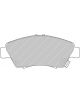 Pastillas de freno delanteras FERODO DS3000 para Honda Civic EG6/EG9 91-95