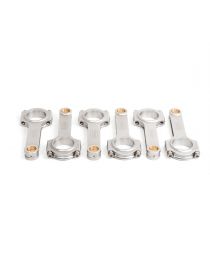 NISSAN part number R-NIS-004H kit of 6 forged H-beam ZRP connecting rods with ARP bolts