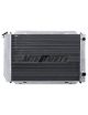 FORD Mustang 1979-1993 caja manuelle radiador agua aluminio MISHIMOTO double circuito