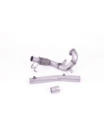 AUDI A1 Sportback GB 40 TFSi 200HP 2018- Downpipe decatalizzatore senza silenziatore per impianto di scarico originale