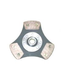 Disco frizione rigido rinforzato in metallo sinterizzato SAFFA con 3 pastiglie, diametro 160 mm, riferimento EMB-1892