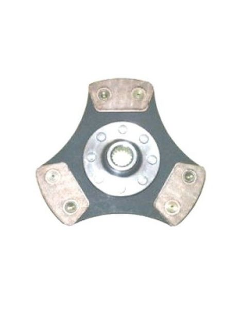 SAFFA starre, gesinterte, metallverstärkte Kupplungsscheibe m. 3 Belgen, 170 mm Durchmesser, Referenz EMB-2594